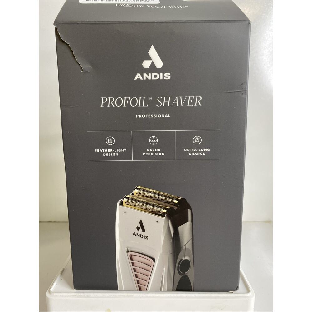 Andis TS-1 17235 Pro Foil Shaver Cord/Cordless Electric Razor Gray